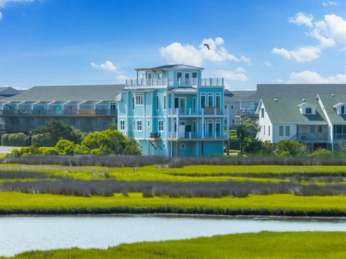 2) 825 S. Topsail Drive